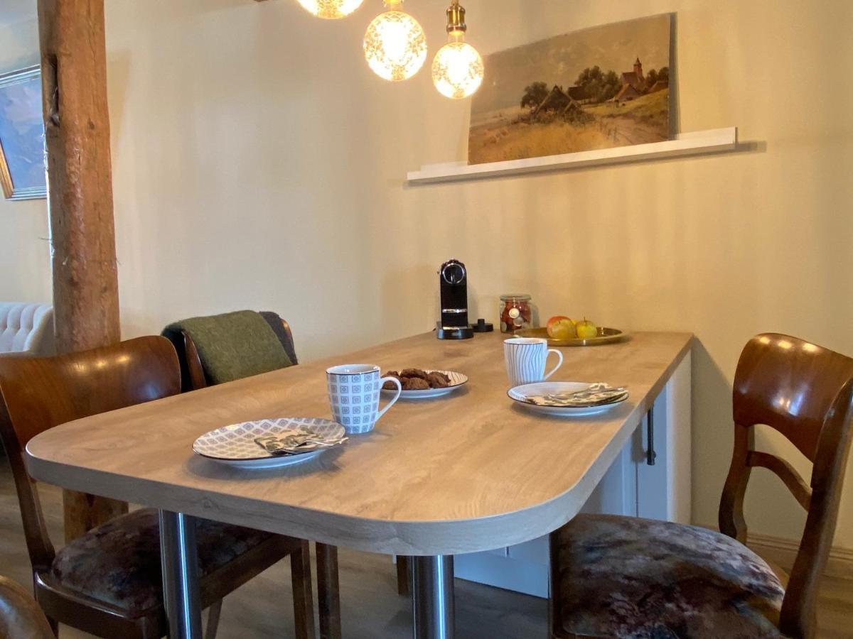 Ferienwohnung Helene Im Einzeldenkmal - Lange Gasse 29 كيدلينبورغ المظهر الخارجي الصورة