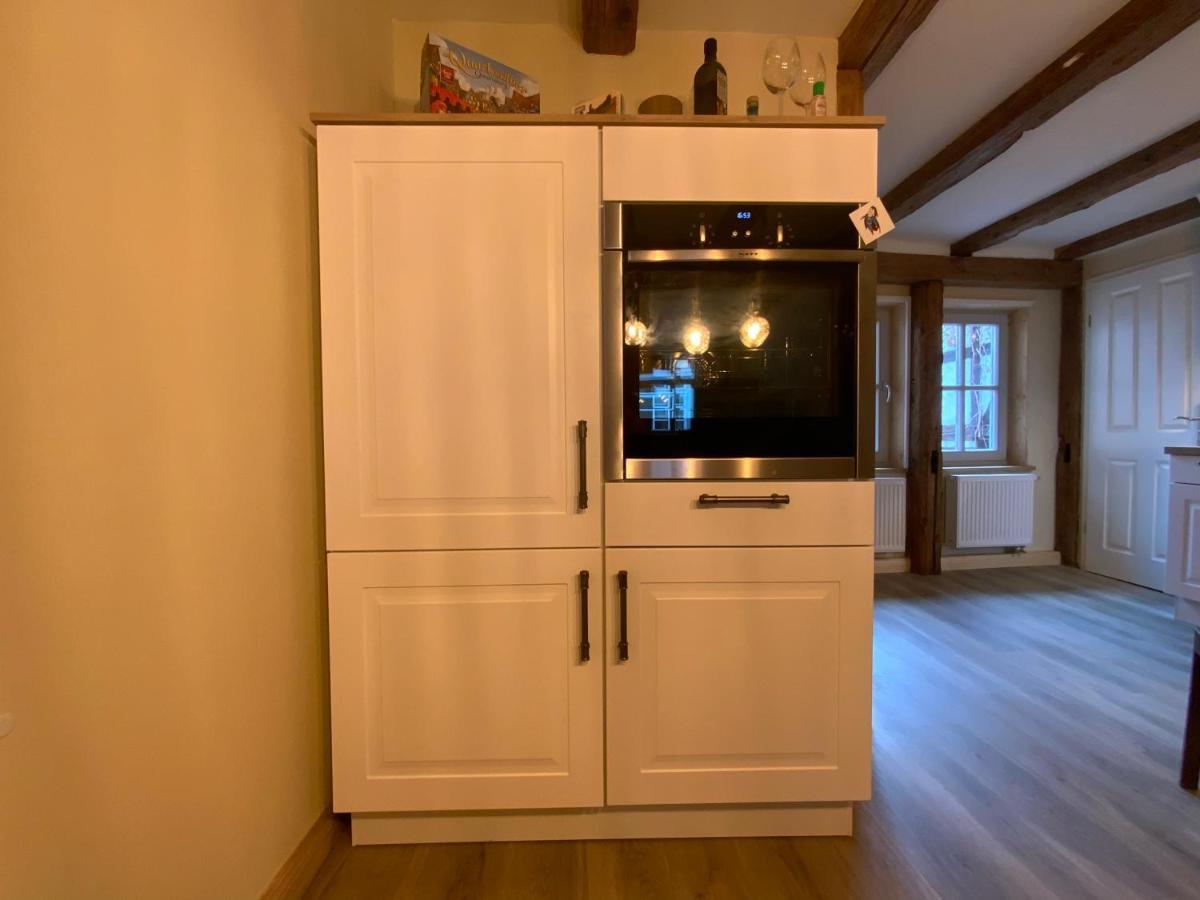 Ferienwohnung Helene Im Einzeldenkmal - Lange Gasse 29 كيدلينبورغ المظهر الخارجي الصورة