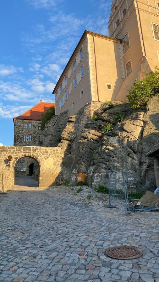 Ferienwohnung Helene Im Einzeldenkmal - Lange Gasse 29 كيدلينبورغ المظهر الخارجي الصورة