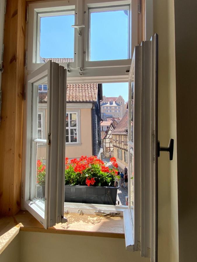 Ferienwohnung Helene Im Einzeldenkmal - Lange Gasse 29 كيدلينبورغ المظهر الخارجي الصورة